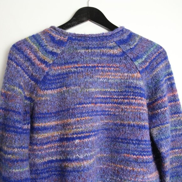 Madewell Space-Dyed Galaxy Kersdale Acrylic Wool Blend Pullover Sweater Size XS - Picture 9 of 9